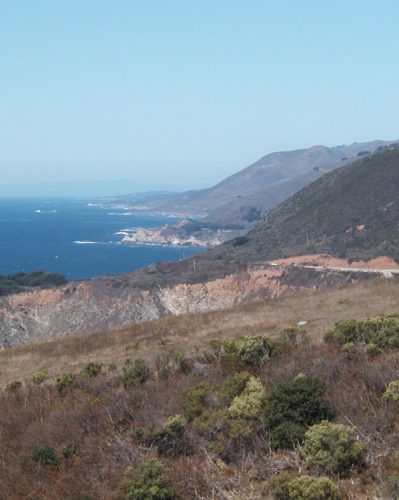 california coast vista