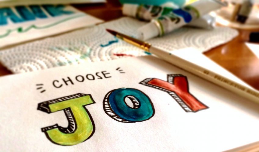 Choose Joy Sign